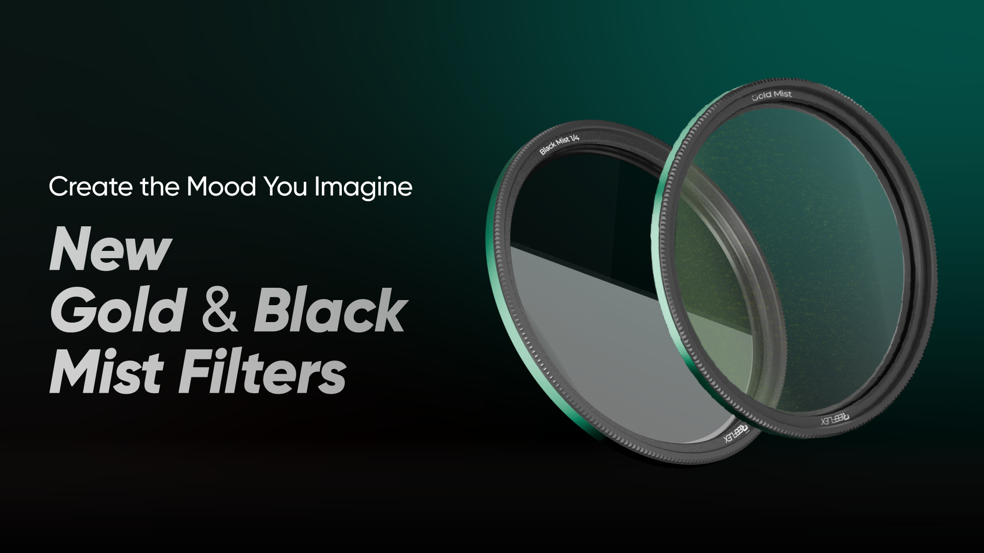 Introducing the New Gold & Black Mist Filters