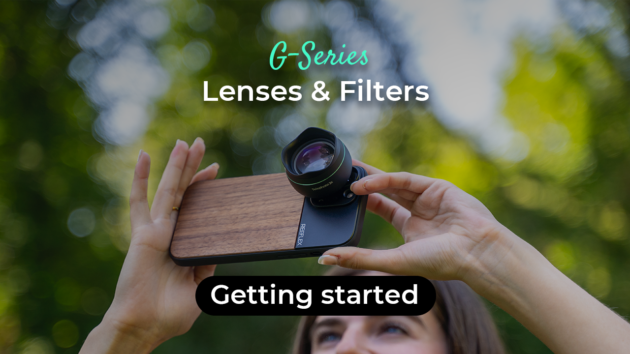 Master Your G-Series: A Guide to Using your new Lenses and Filters 🌟📸