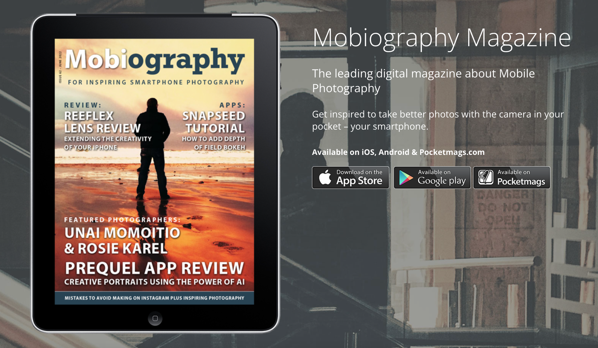 In-depth review of Reeflex Lenses, by Mobiography Magazine