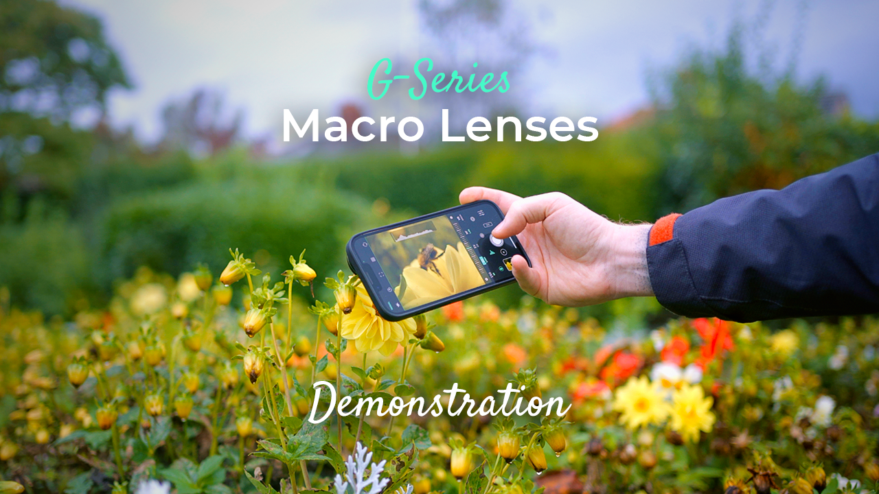 Mastering Macro Photography on iPhone, with our new G-Series Lenses! 📸
