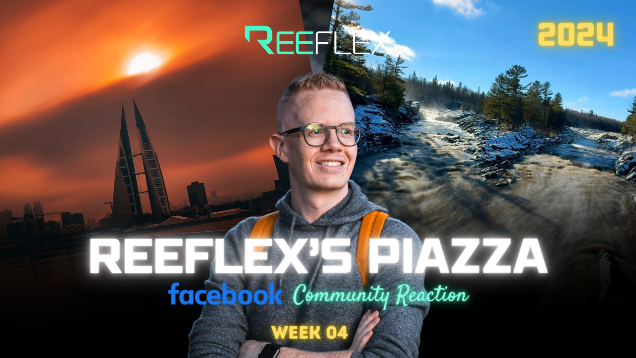 REEFLEX'S PIAZZA COMMUNITY – WEEKLY REACTIONS - Week #4 2024 📸