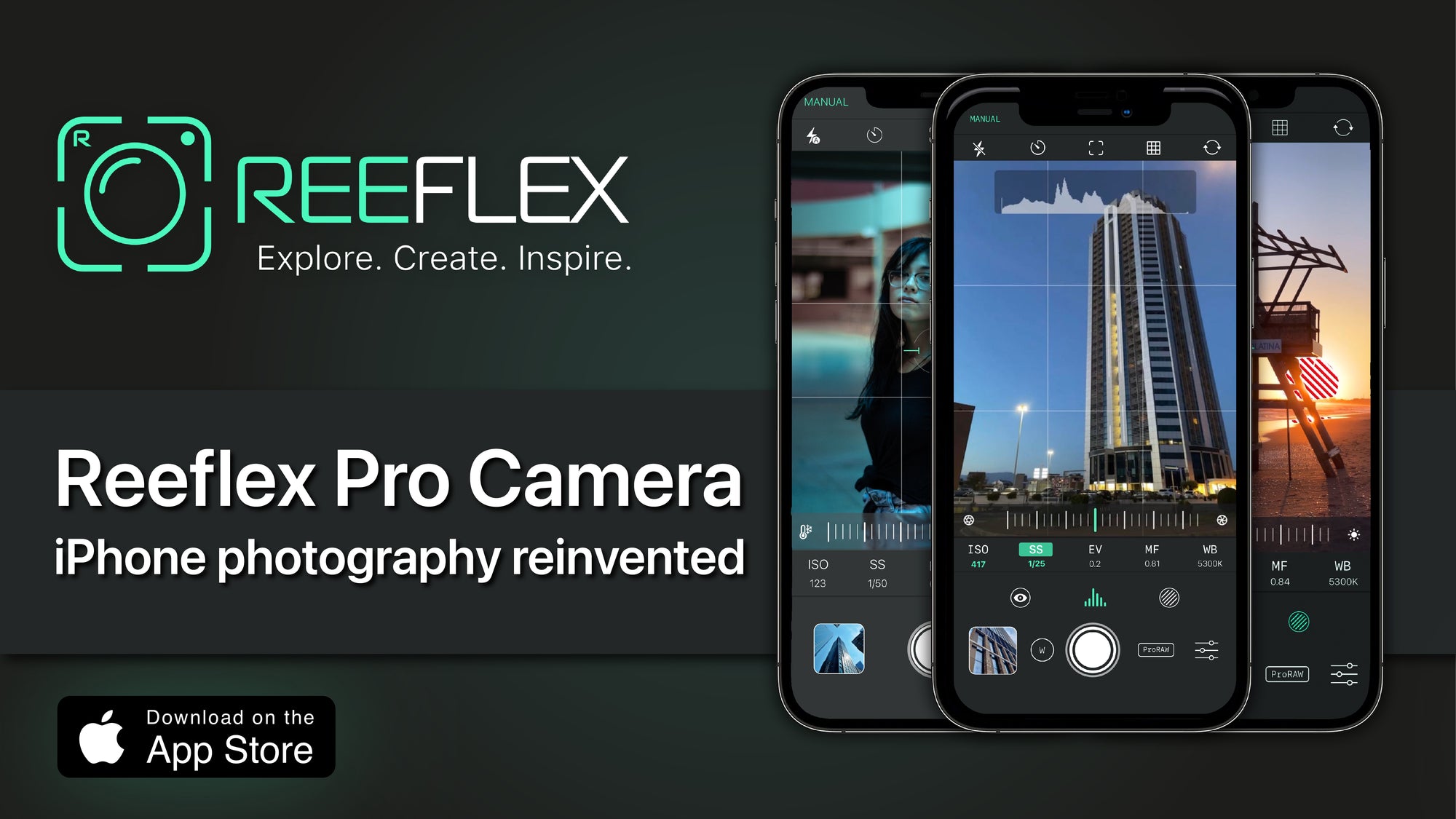 Reeflex team meets David Addison to talk about Pro Camera app and #ReeflexContest