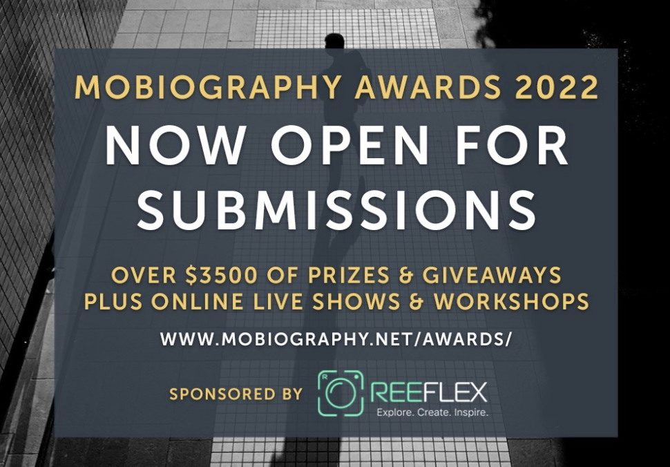 Mobiography Awards 2022 - now live and open for submissions!